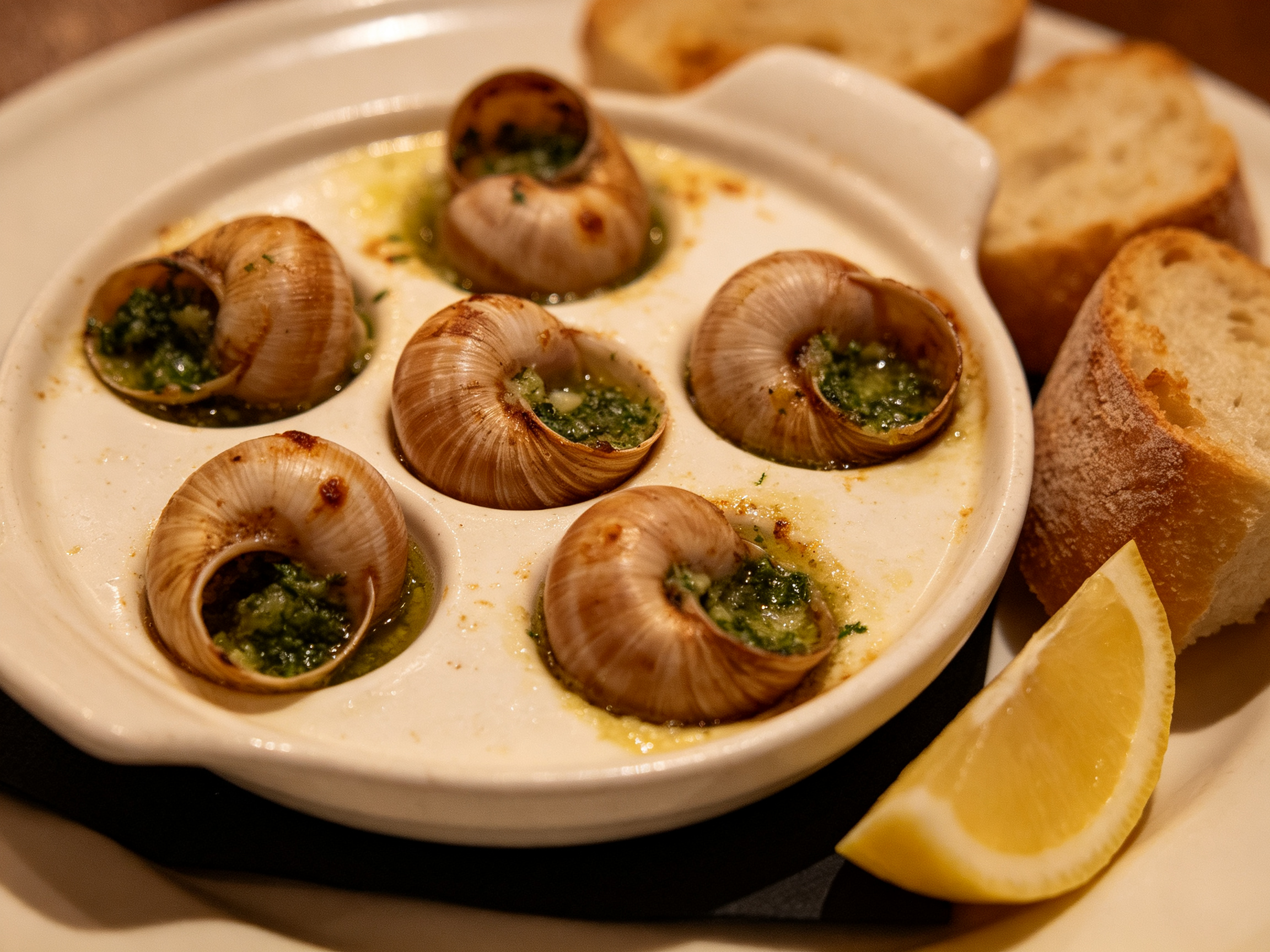 Escargots à la Bourguignonne